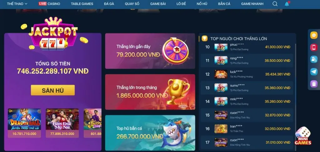 Bắn Cá Rồng Vàng